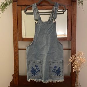 Denim Overall Dress